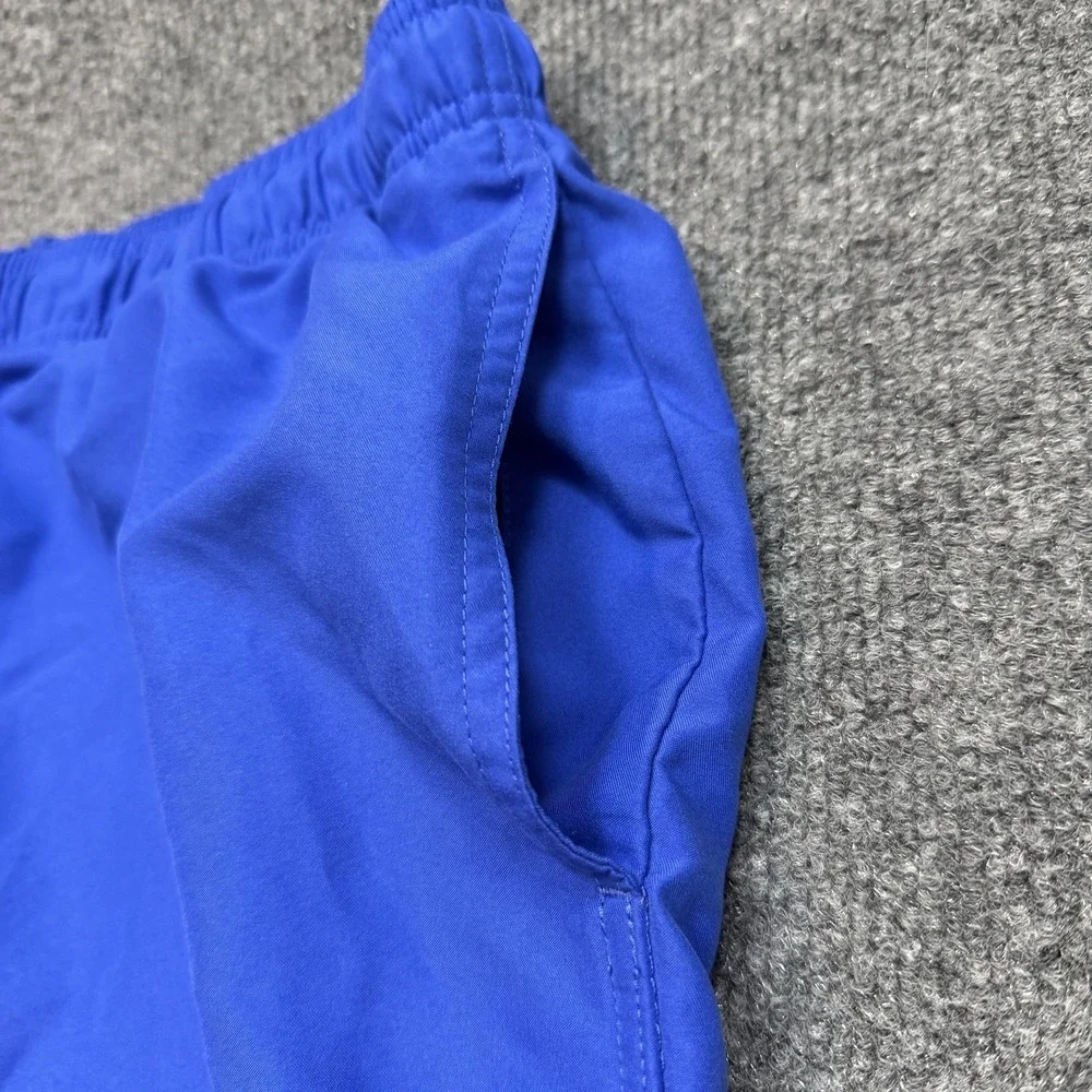 Nike Silver Tag Athletic Shorts XL  Blue 7" Inseam Retro Running Y2K Swim - Picture 3 of 9